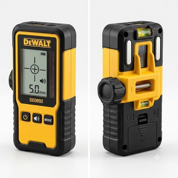 Детектор лазерного рівня DeWALT DE0892 (50 м) &mdash; професійний приймач лазерного променя DeWALT DE0892 фото